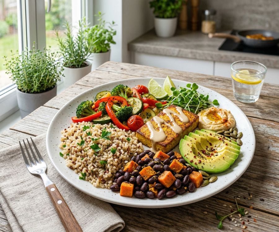 healthy balanced daily plate 1