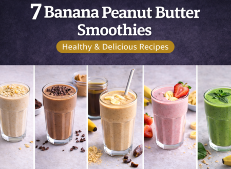 7 Banana Peanut Butter Smoothies