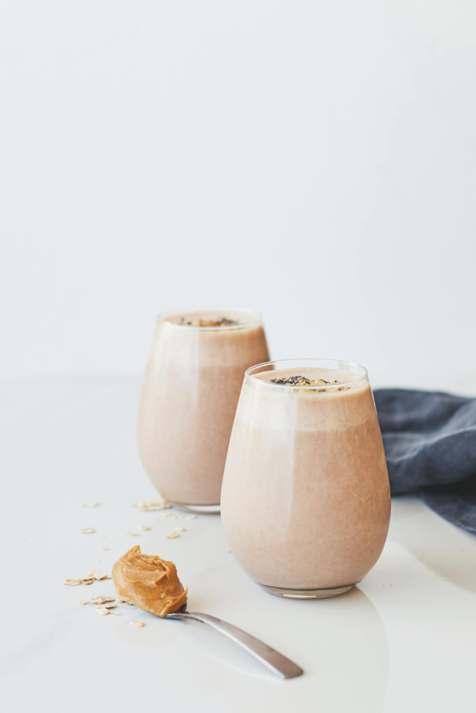 Banana Peanut Butter Date Smoothie