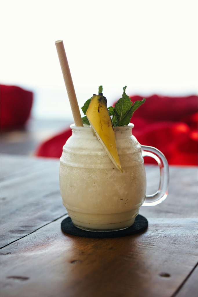 Banana Peanut Butter Oat Smoothie