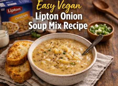 Easy Vegan Lipton Onion Soup