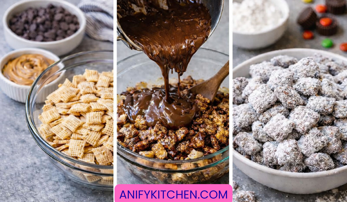 Easy Vegan Muddy Buddies Snack Everyone Loves