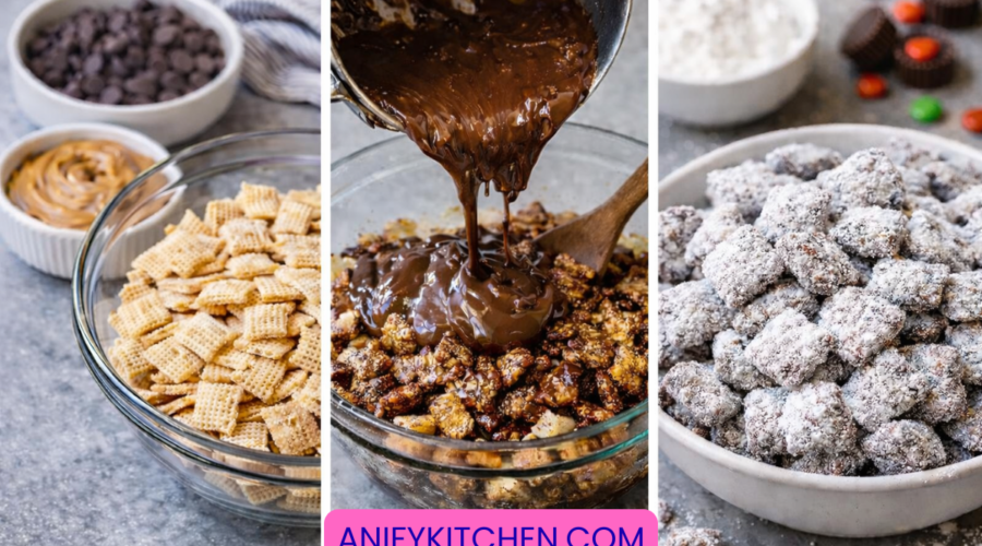 Easy Vegan Muddy Buddies Snack Everyone Loves