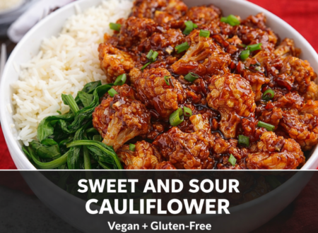 SWEET AND SOUR CAULIFLOWER