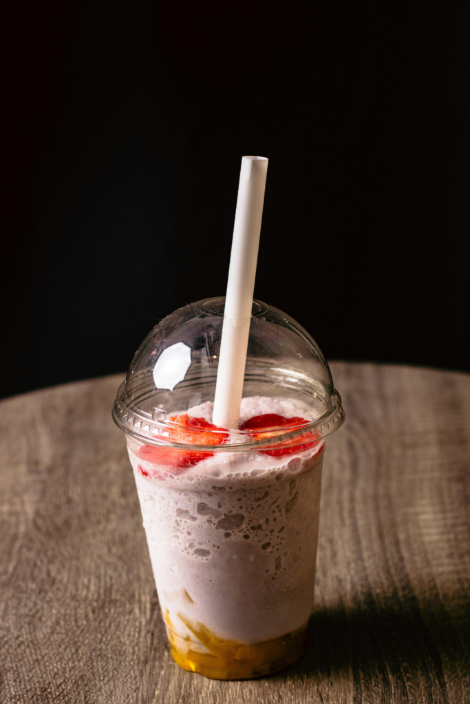 Strawberry Banana Peanut Butter Smoothie