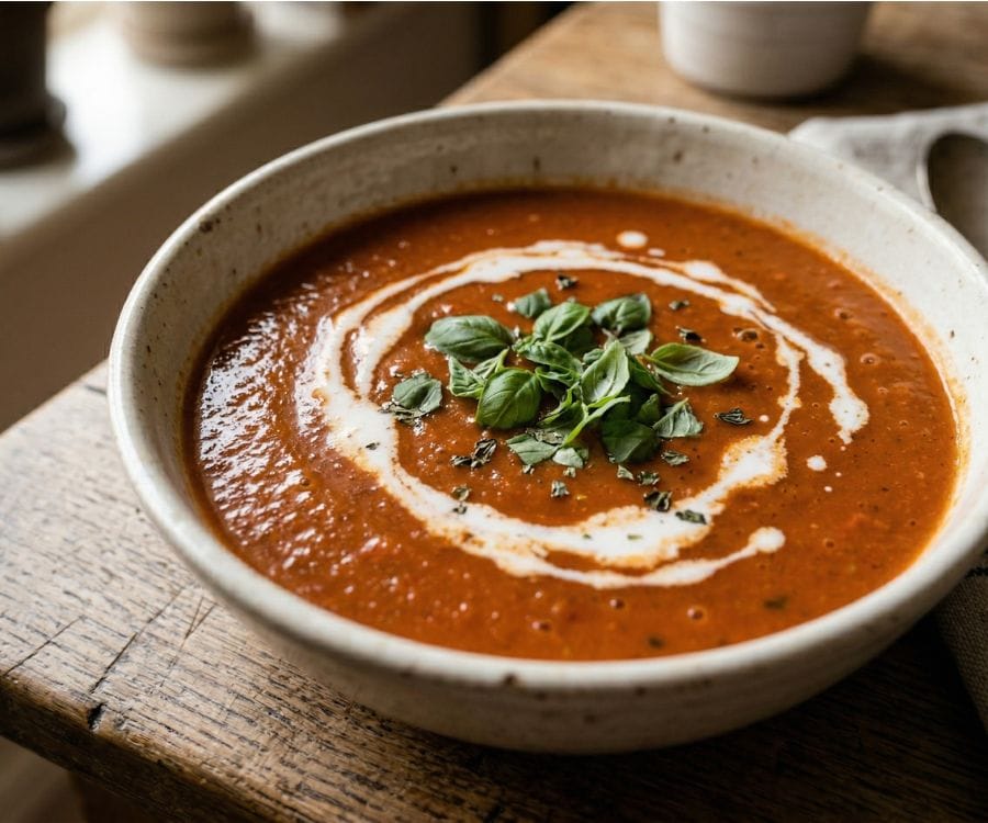 11 Easy Healthy Winter Soup Recipes for Dinner (Quick, Cozy & Family-Friendly) 3 creamy healthy tomato soup dairy free 1.jpg 1