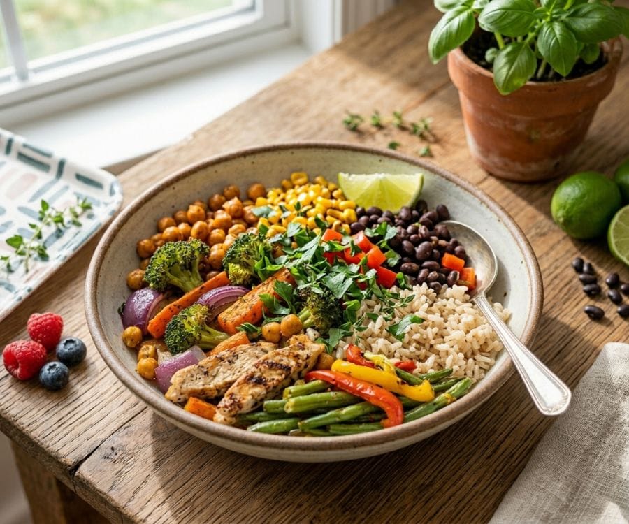 high protein chicken rice bowl.png