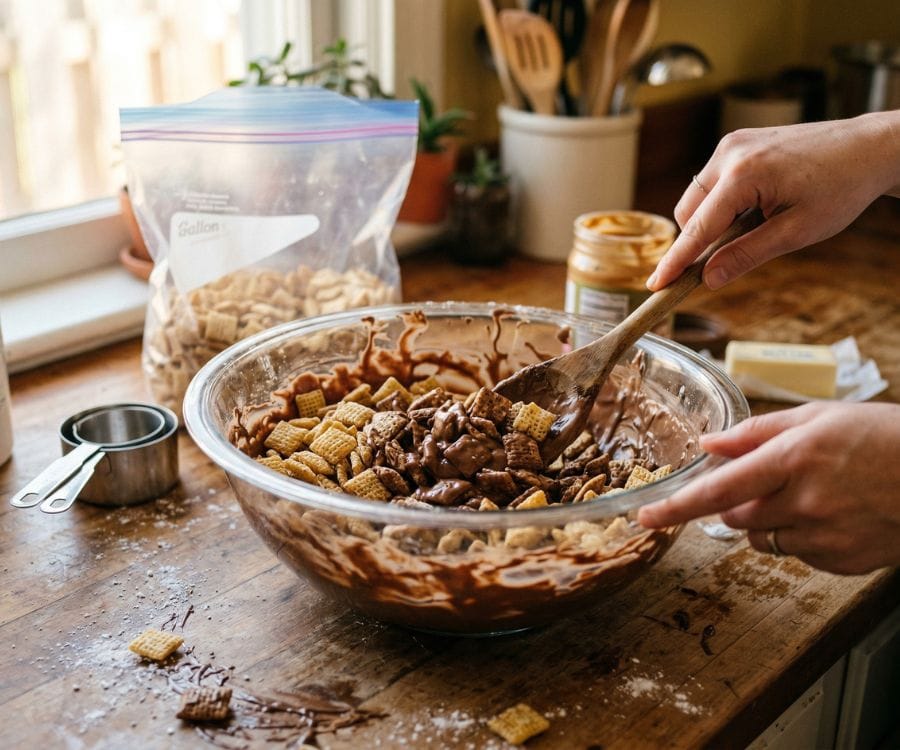mixing muddy buddies chex recipe.jpg
