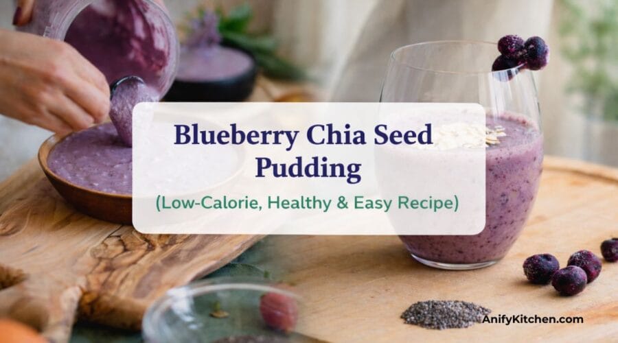 Blueberry Chia Seed Pudding