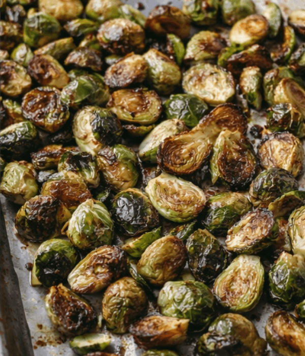 Crispy Caramelized Brussels Sprouts (Oven & Air Fryer Recipe) 3 How to Make Crispy Caramelized Brussels Sprouts