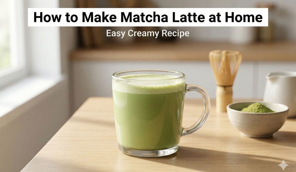How to Make the Perfect Matcha Latte at Home (Quick & Easy Recipe) 1 How to Make Matcha Latte at Home (Easy Recipe)
