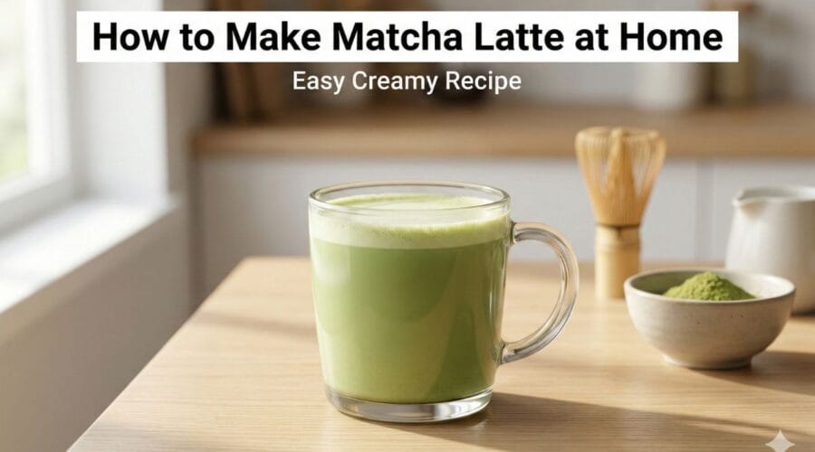 How to Make the Perfect Matcha Latte at Home (Quick & Easy Recipe) 9 How to Make Matcha Latte at Home (Easy Recipe)