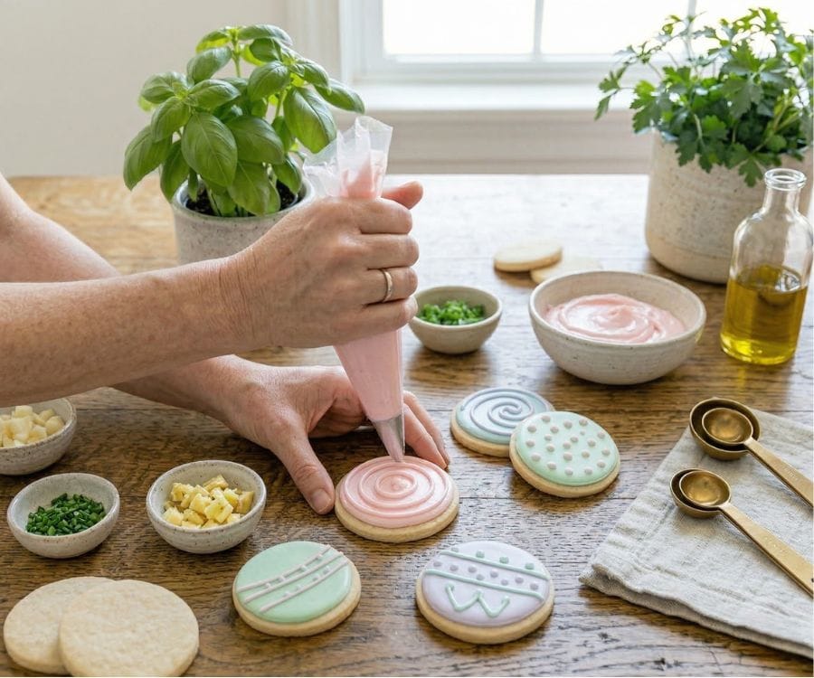 Easy Sugar Cookie Frosting (No-Fail Recipe for Perfect Cookies) 4 decorating sugar cookies frosting.jpg