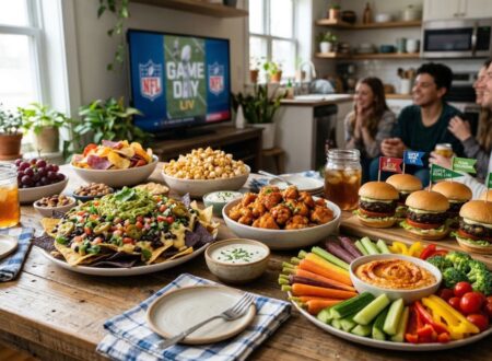 15 Quick & Easy Super Bowl Party Food Ideas (Healthy & Vegan Recipes) 15 healthy vegan super bowl party food ideas with nachos sliders and veggie snacks