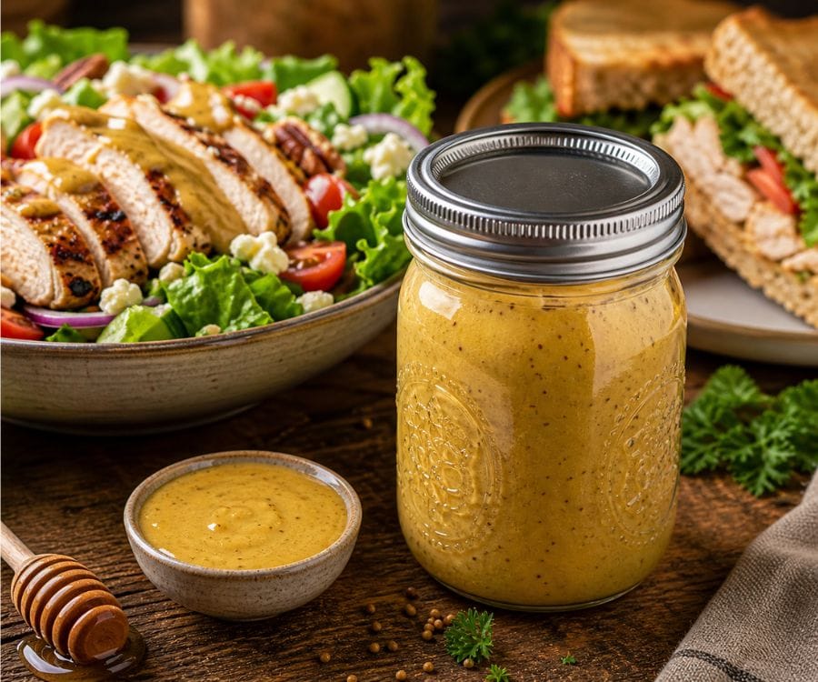 honey mustard dressing mason jar storage.jpg