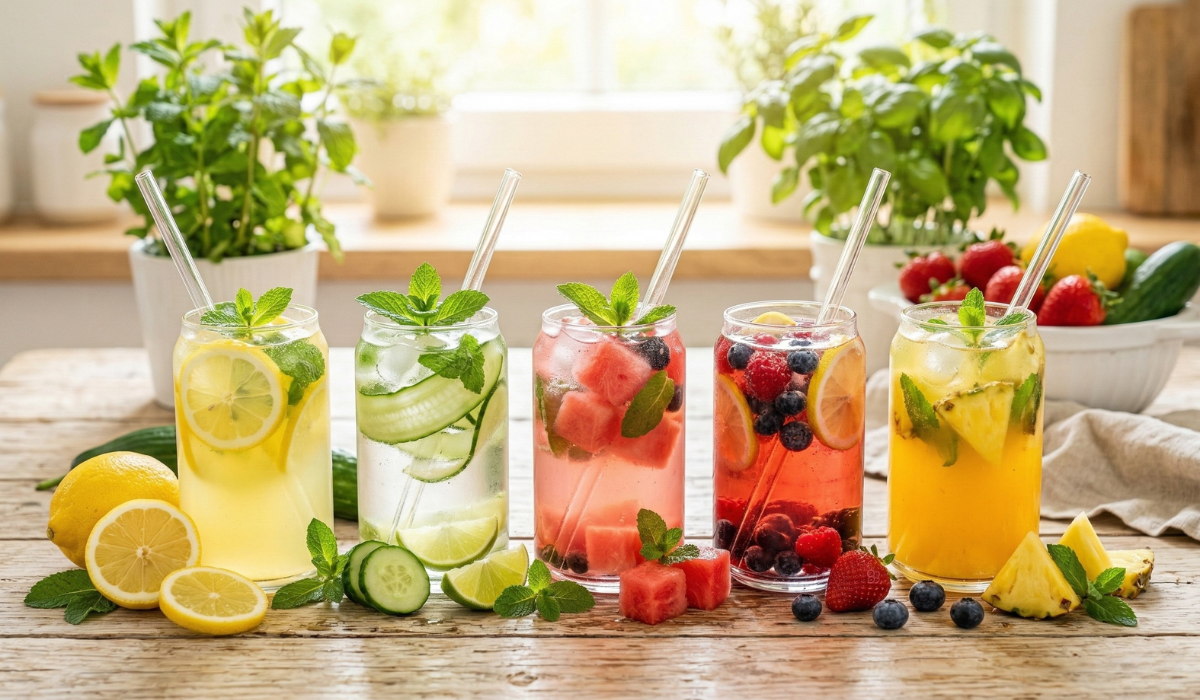 15 Healthy Summer Detox Drinks (Refreshing & Natural Cleanse Recipes)