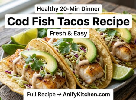 Easy Cod Fish Tacos Recipe (Healthy, Fresh & Ready in 20 Minutes) 25 easy cod fish tacos recipe with slaw healthy quick dinner tacos with avocado and lime