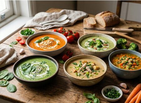 healthy creamy spinach soup recipe