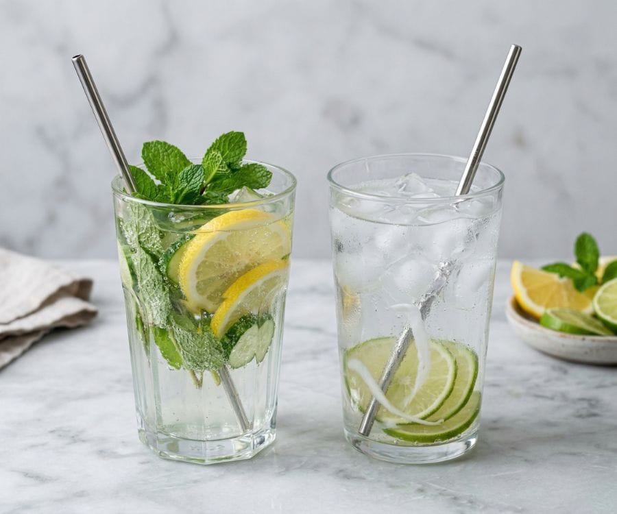 Healthy Summer Drink Recipes (Quick & Refreshing Drinks to Stay Cool) 3 no sugar summer drinks.jpg