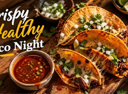 easy chicken birria tacos healthy oven baked recipe with consommé dipping sauce