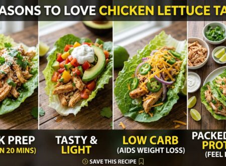 easy healthy chicken lettuce tacos low carb chicken taco lettuce wraps with fresh toppings and homemade style presentation