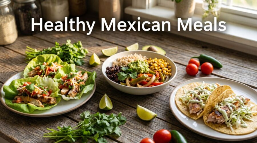 easy healthy Mexican dinner recipes for summer quick fresh meals tacos burrito bowl