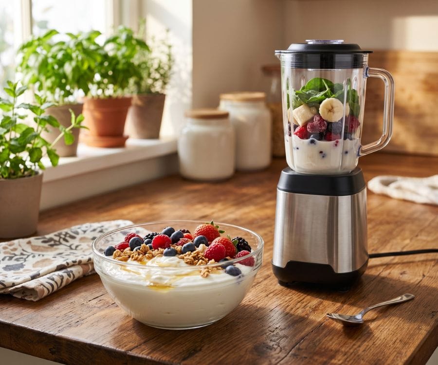 healthy yogurt breakfast bowl blender.jpg