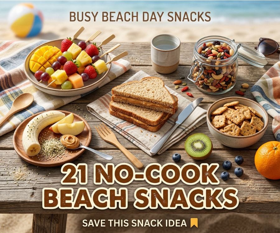 21 Best Beach Snacks for a Perfect Day (Easy, Portable & No-Mess Ideas) 2 no cook beach snacks 1.jpg 1