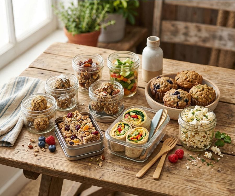 21 Best Beach Snacks for a Perfect Day (Easy, Portable & No-Mess Ideas) 3 portable beach snacks travel friendly.jpg