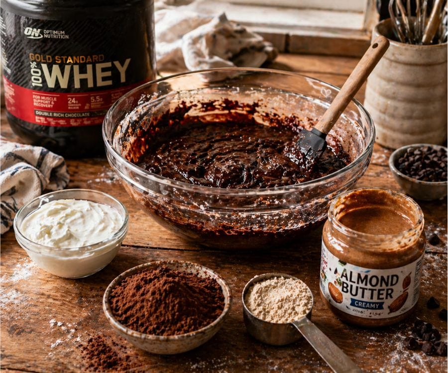 protein brownie batter prep.jpg 1