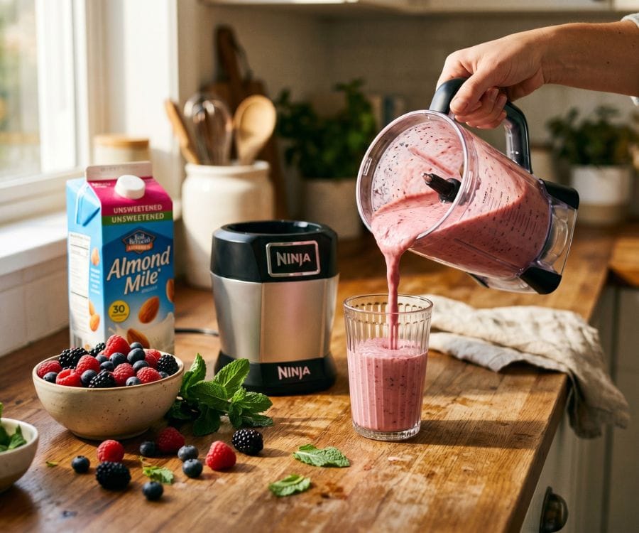 berry mint smoothie healthy blender.jpg