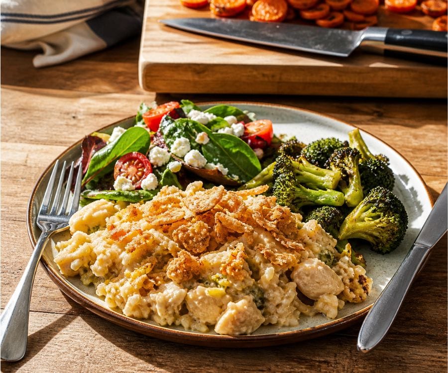 chicken rice casserole serving ideas.jpg