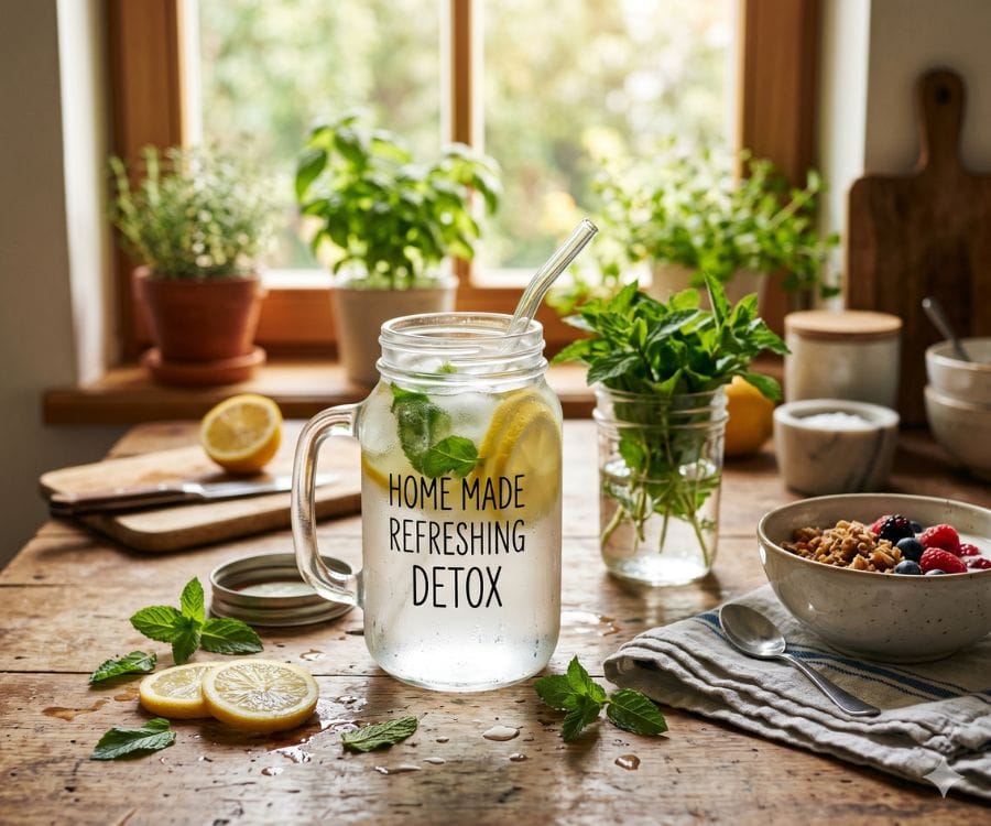 lemon mint detox water mason jar.jpg